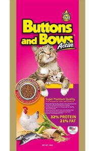 button and bows cat food